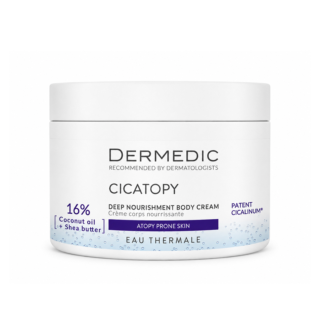 DERMEDIC CICATOPY · CREMA CORPORAL NUTRITIVA PROFUNDA